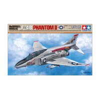 TAMIYA 61121 MCDONNELL DOUGLAS F-4B PHANTOM II 1/48 SCALE PLASTIC MODEL KIT