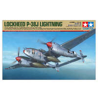 TAMIYA 61123 P-38 J LIGHTNING 1/48 SCALE PLASTIC MODEL KIT