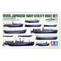 TAMIYA 78026 WW2 JAP NAVY BOAT SET 1:350 PLASTIC MODEL BOAT KIT