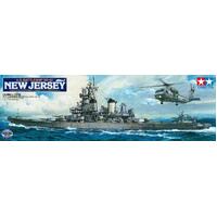 TAMIYA 78028 NEW JERSEY U.S. BATTLESHIP 1:350 SCALE PLASTIC MODEL SHIP