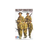 TAMIYA 35223 MILITARY MINIATURES  BRITISH INFANTRY ON PATROL 1/35 SCALE PLASTIC MODEL KIT