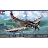 TAMIYA 61058 DOUGLAS A-1H SKYRAIDER U.S. NAVY 1/48 SCALE AIRCRAFT PLASTIC MODEL KIT