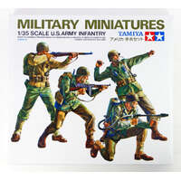 TAMIYA 35013 MILITARY MINIATURES US ARMY INFANTRY MODEL FIGURES 1/35 SCALE PLASTIC MODEL KIT