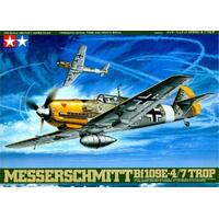 TAMIYA 61063 MESSERSCHMITT BF109E-4/7 MODEL AIRCRAFT 1/48