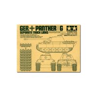 TAMIYA 35171 PANTHER TYPE G SEPARATE TRACK LINKS 1/35 SCALE TANK ACCESSORIES PLASTIC MODEL KIT