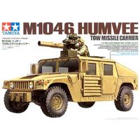 TAMIYA 35267 M1046 HUMVEE TOW MISSILE CARRIER 1:35 PLASTIC MODEL VEHICLE