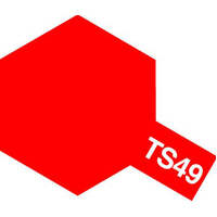 TAMIYA TS-49 BRIGHT RED PAINT SPRAY CAN 100ML