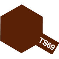 TAMIYA TS-69 LINOLEUM DECK BROWN PAINT SPRAY CAN 100ML