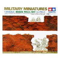 TAMIYA 35028 MILITARY MINIATURES BRICK WALL MODEL STRUCTURES 1/35