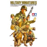 TAMIYA 35192 MILITARY MINIATURES US ARMY ASSAULT INFANTRY SET MODEL FIGURES 1/35