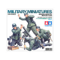 TAMIYA 35193 GERMAN INFANTRY MORTAR TEAM FOUR FIGURES 1/35 SCALE PLASTIC MODEL KIT FIGURINES