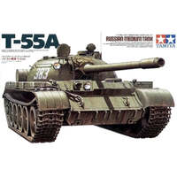 TAMIYA 35257 RUSSIAN MEDIUM TANK T-55A 1/35 SCALE TANK PLASTIC MODEL KIT