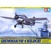 TAMIYA 61034 GRUMMAN F4F-4 WILDCAT 1/48 SCALE AIRCRAFT PLASTIC MODEL KIT