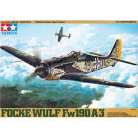 TAMIYA 61037 FOCKE-WULF FW190 A-3 1/48 SCALE AIRCRAFT PLASTIC MODEL KIT