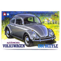 TAMIYA 24136 1966 VOLKSWAGEN BEETLE 1300 1/24 SCALE PLASTIC MODEL KIT