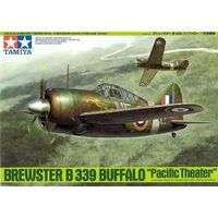 TAMIYA 61094 BREWSTER B339 BUFFALO PACIFIC THEATER 1:48 PLASTIC MODEL KIT