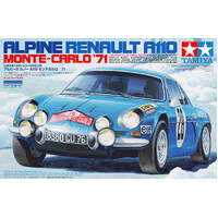 TAMIYA 24278 ALPINE RENAULT A110 - MONTE-CARLO 71 1/24 SCALE CAR PLASTIC MODEL KIT