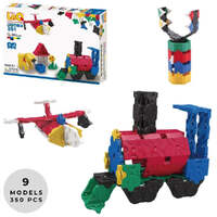 LAQ BASIC 201 - 9 MODEL BUILDING BLOCK KIT 350 PIECES