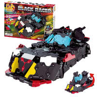 LAQ HAMACRON CONSTRUCTOR - BLACK RACER 9 MODEL BUILDING BLOCK KIT 280 PIECES