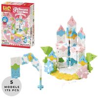 LAQ SWEET COLLECTION - PRINCESS GARDEN 5 MODEL BUILDING BLOCK KIT 175 PIECES