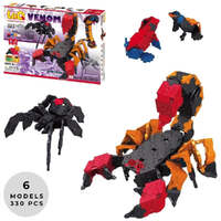 LAQ ANIMAL WORLD - VENOM MODEL BUILDING BLOCK KIT 330 PIECES