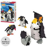 LAQ MARINE WORLD - PENGUIN 6 MODEL BUILDING BLOCK KIT 169 PIECES