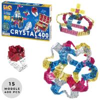 LAQ CRYSTAL 400 - 15 MODEL BUILDING BLOCK KIT 400 PIECES