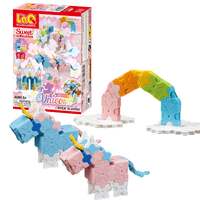 LAQ SWEET COLLECTION - UNICORN 6 MODEL BUILDING BLOCK KIT 175 PIECES