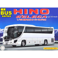 FUJIMI 1110 1/32 HINO S'ELEGA SUPER HI DECKER (BUS-1) PLASTIC MODEL KIT