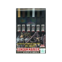 MR HOBBY GMS-127 GUNDAM MARKER MSV SET INCLUDES 6 MARKERS