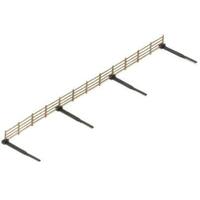 HORNBY R537 TRACKSIDE FENCING 6 PACK