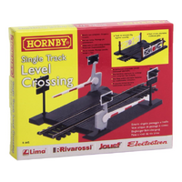 HORNBY R645 SINGLE TRACK LEVEL CROSSING