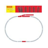 HORNBY R8221 EXTENTION PACK A 00 TRAIN TRACK