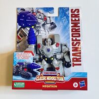 HASBRO TRANSFORMERS RESCUE BOTS CLASSIC HEROES TEAM - MEGATRON SILVER