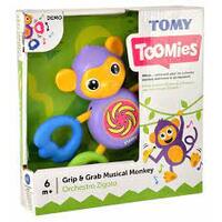 TOMY TOOMIES GRIP & GRAB MUSICAL MONKEY