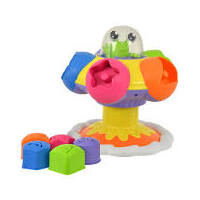 TOMY TOOMIES SORT & POP SPINNING UFO