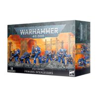 WARHAMMER 40000 48-36 SPACE MARINES ASSAULT INTERCESSORS INCLUDES 10 MINIATURES