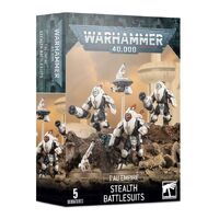 WARHAMMER 40,000 56-14 T'AU EMPIRE STEALTH BATTLESUITS INCLUDES 5 MINIATURES