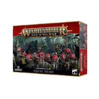 WARHAMMER AGE OF SIGMAR 89-48 GLOOMSPITE GITZ SQUIG HERD INCLUDES 12 MINIATURE