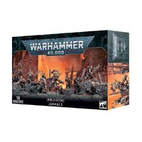 WARHAMMER 40000 43-57 WORLD EATERS JAKHALS INCLUDES 10 MINIATURES