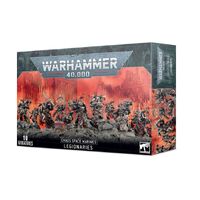 WARHAMMER 40,000 - 43-06 CHAOS SPACE MARINES LEGIONARIES INCLUDES 10 MINIATURES