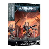 WARHAMMER 40000 43-25 WORLD EATERS KHARN THE BETRAYER INCLUDES 1 MINIATURES