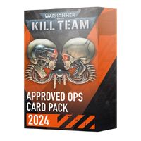 WARHAMMER 40000 103-50 KILL TEAM APPROVED OPS CARD PACK 2024