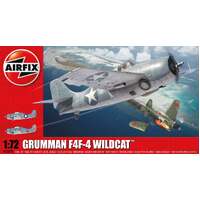 AIRFIX A02070 GRUMMAN F4F-4 WILDCAT 1/72 SCALE PLASTIC MODEL PLANE KIT