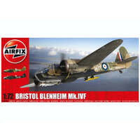 AIRFIX A04017 BRISTOL BLENHEIM MK.IV (FIGHTER) 1/72 PLASTIC MODEL KIT