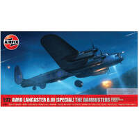 AIRFIX A09007 AVRO LANCASTER B.III (SPECIAL) THE DAMBUSTERS 617 SQUADRON OPERATION CHASTISE 17 MAY 1943 PLASTIC MODEL KIT