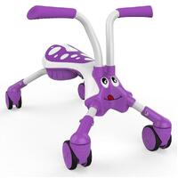 MOOKIE MK8515 SCRAMBLE BUG BUBBLEGUM PURPLE FOLD UP RIDE ON