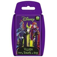 TOP TRUMPS DISNEY VILLIANS JUST A TOUCH OF EVIL CARD GAME