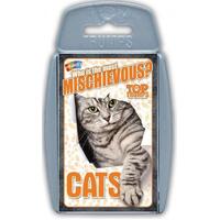 TOP TRUMPS PLAY AND DISCOVER CATS WHO IS THE MOST MISCHIEVOUS CARD GAME