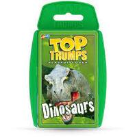 TOP TRUMPS PLAY AND DISCOVER DINOSAURS CARD GAME